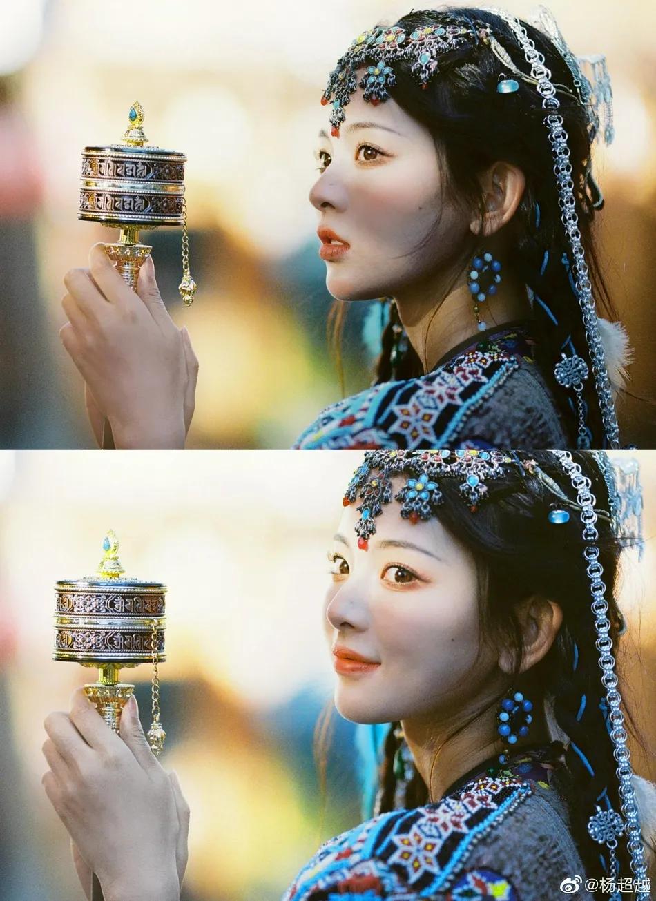 杨超越最新民族风造型超美！异域风情装扮太惊艳