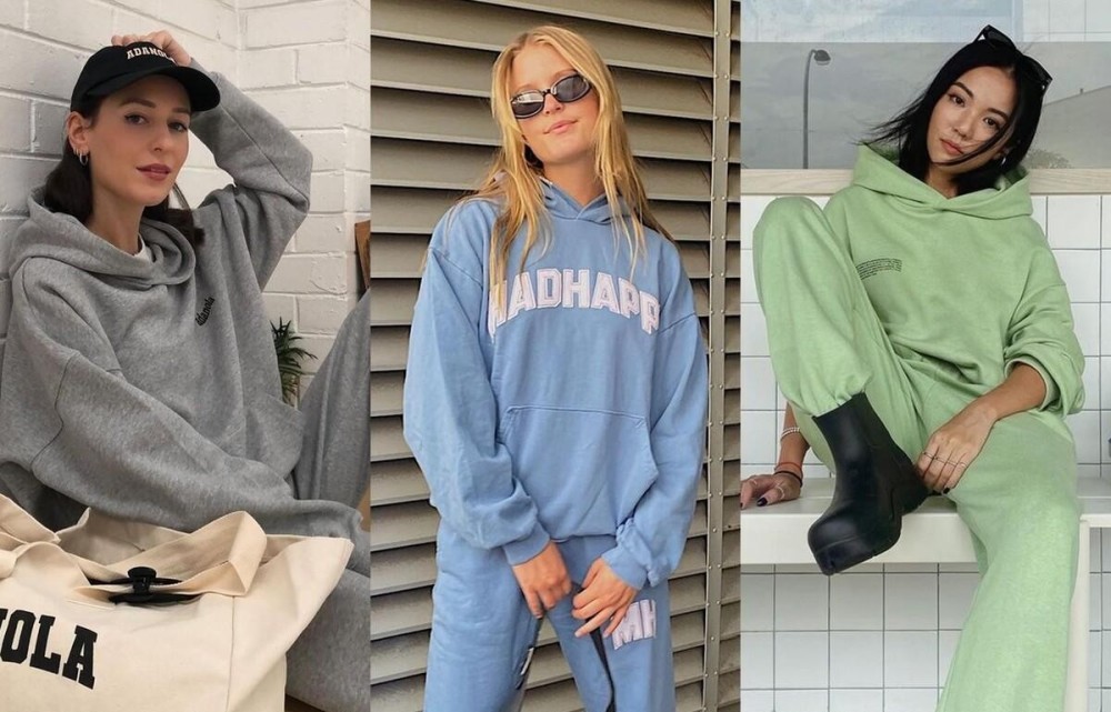经典的卫衣套装穿对了更有个性，这几款卫衣时髦精来试试吧