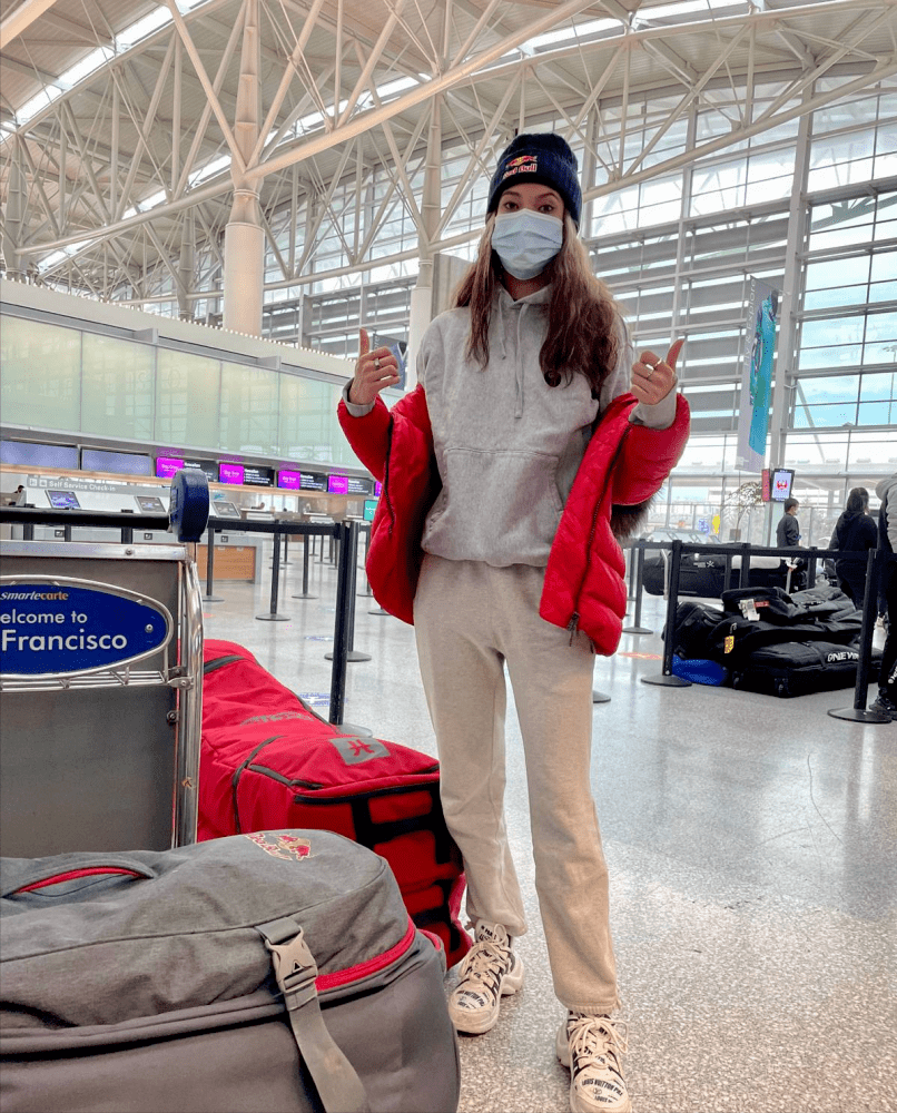 谷爱凌私下欧美穿搭好有个性，越看越飒