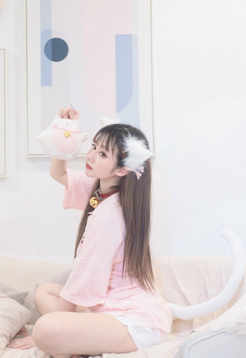 可爱软萌奶猫系女孩系列写真