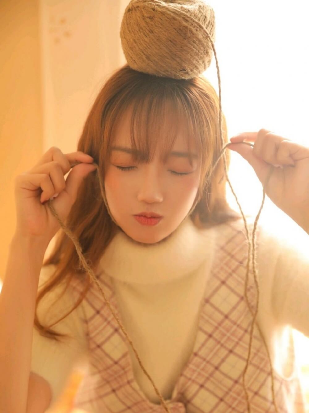 气质型清新小美女笑容温暖养眼图片