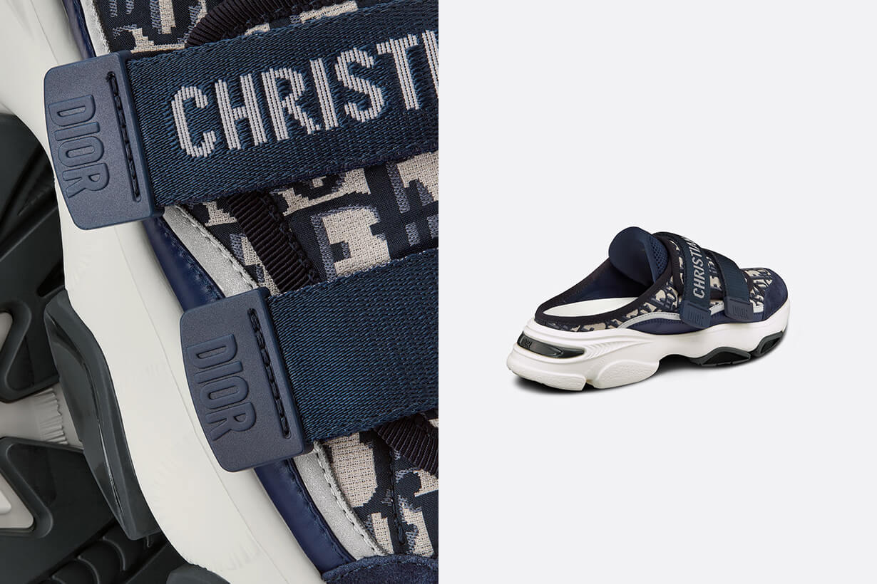 Dior这双老花Mule，两个颜色是宝藏鞋款！