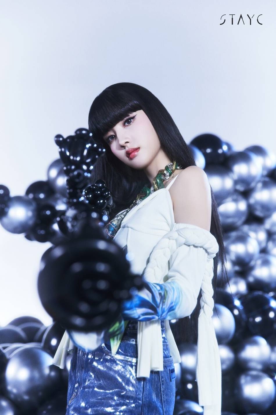 韩国女团STAYC新美图超靓,美得不可方物!