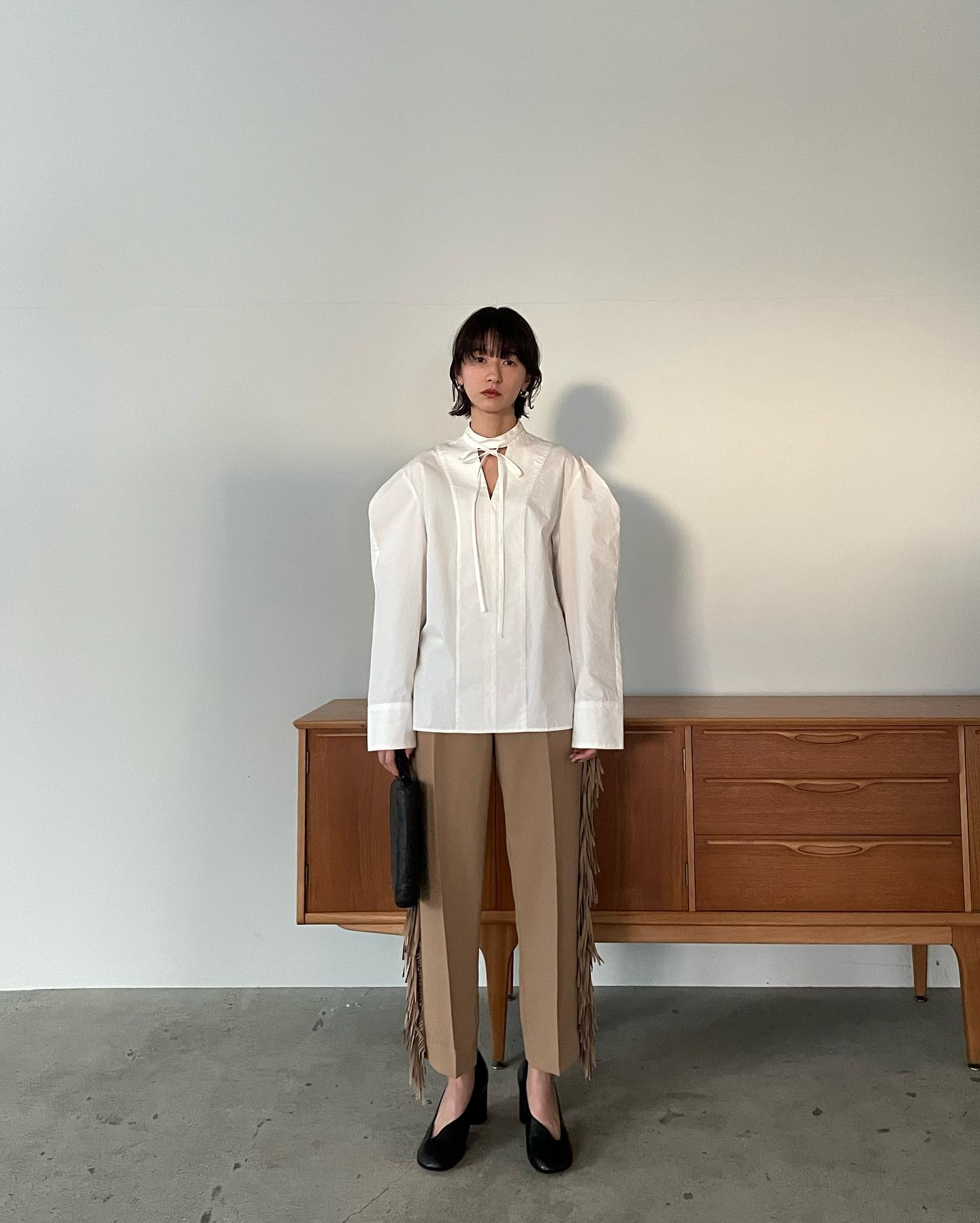 宽大衣她穿着就是好看，日本潮模松本惠奈示范158cm女生要怎样穿衣打扮