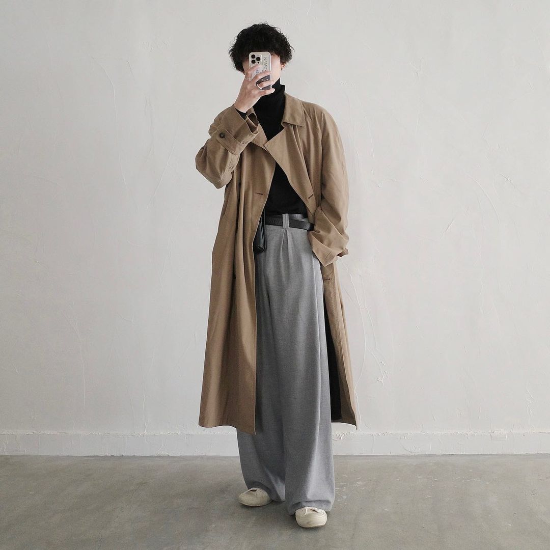 人见人爱的宽松淡盐风搭配，学这3位男子日系潮流穿搭