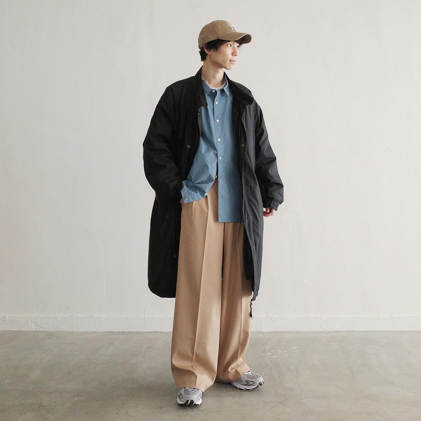 人见人爱的宽松淡盐风搭配，学这3位男子日系潮流穿搭