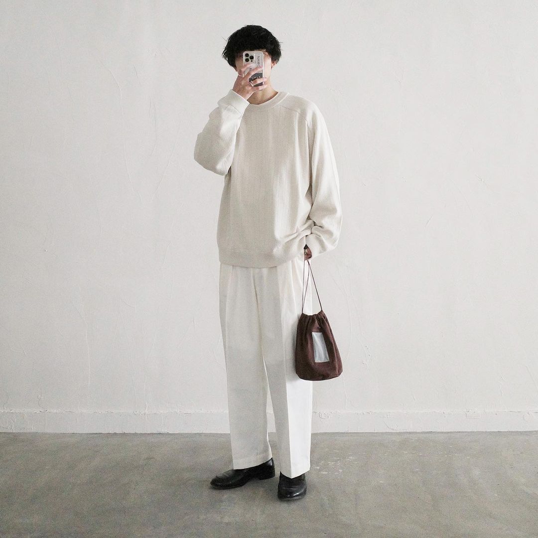 人见人爱的宽松淡盐风搭配，学这3位男子日系潮流穿搭