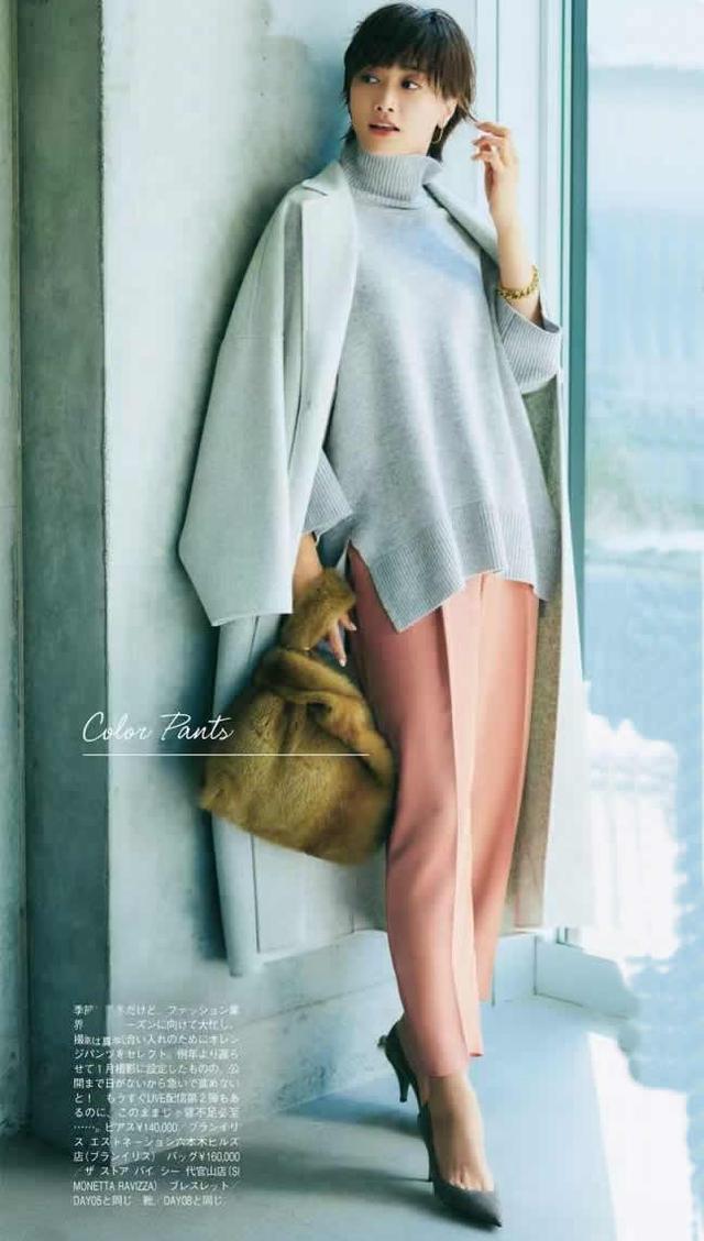 日本杂志短发模特“华丽穿搭”，学习优雅着装搭配