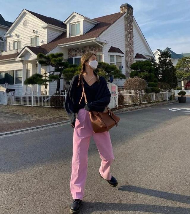 韩国时尚搭配博主gemjem慵懒韩式辣妹打扮