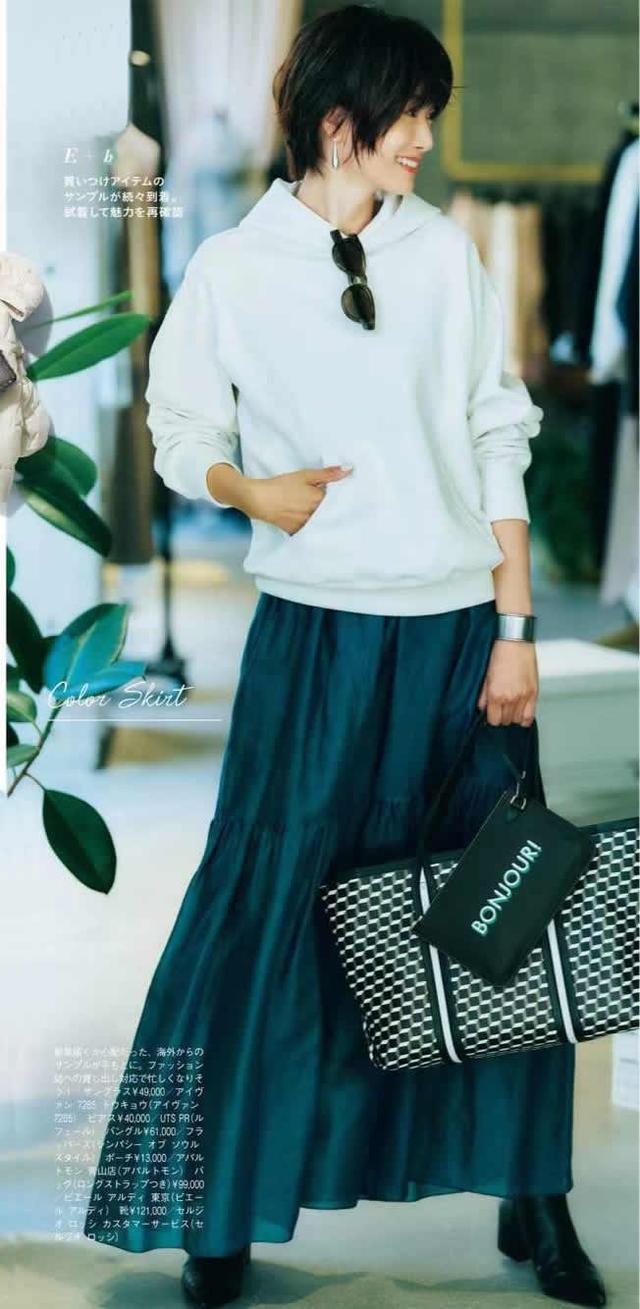 日本杂志短发模特“华丽穿搭”，学习优雅着装搭配