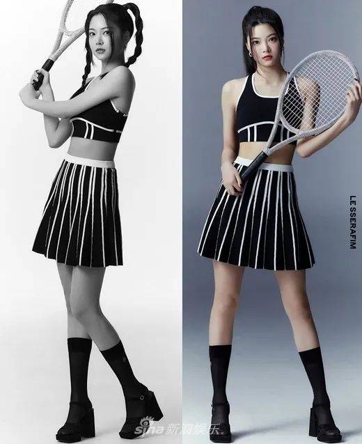韩国HYBE新女团写真!精致面容大长腿性感撩人