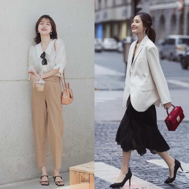 天生气质的女人:穿衣干净耐看,搭配简约优雅