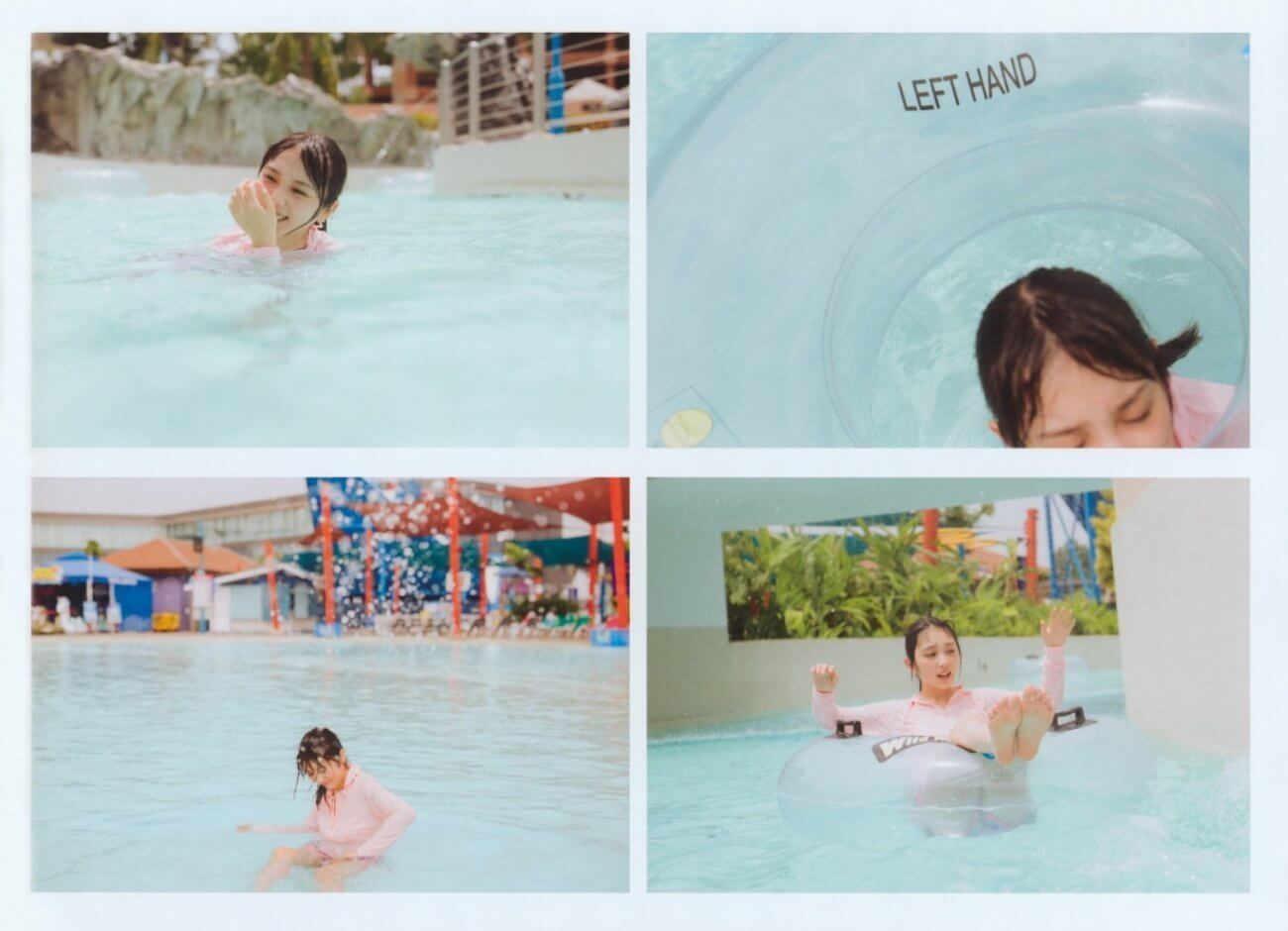 与田祐希1st写真日向の溫度 这年的祐希17岁，稚嫩的笑容相当甜