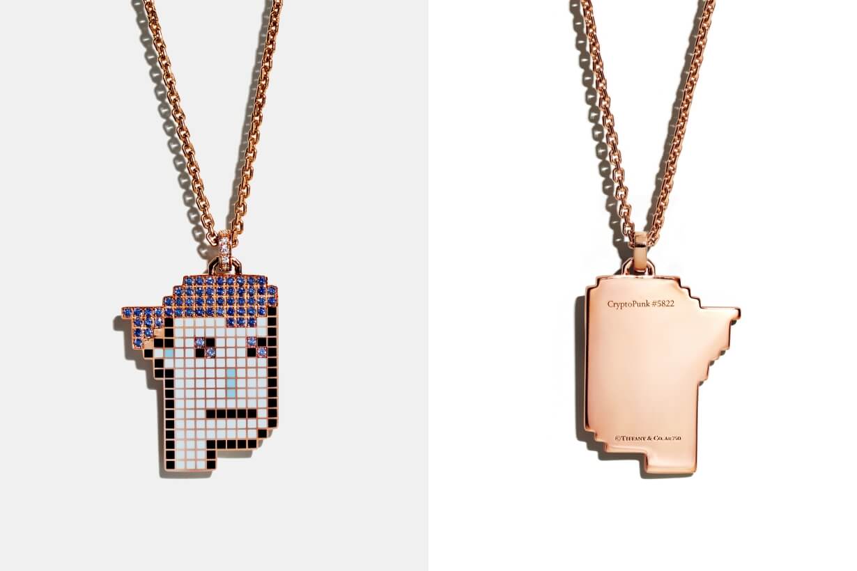 Tiffany & Co. 进軍NFT世界推出NFTiff吊饰,把CryptoPunk化身定制珠宝
