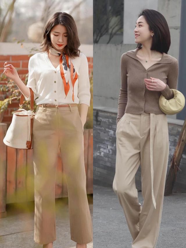 穿衣简约高级的女性，秋季都爱穿针织衫，看极简风博主就知道了