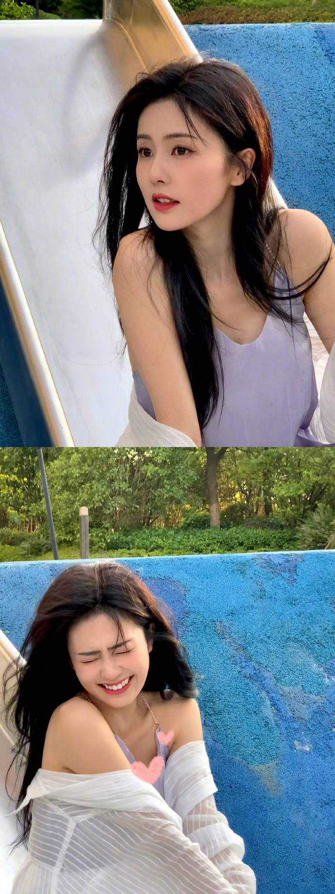 白鹿最新写真大秀香肩,媚态十足性感迷人 !