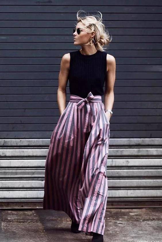 旧爱新欢的“条纹”如何显时髦?提炼穿搭妙招,招招让你成高手