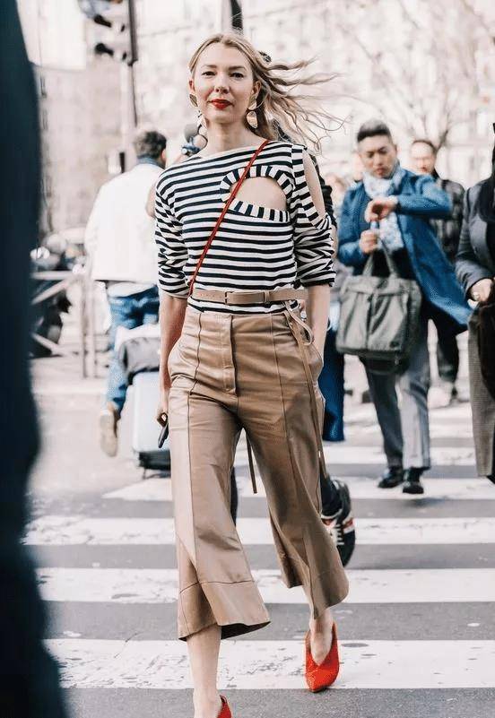旧爱新欢的“条纹”如何显时髦?提炼穿搭妙招,招招让你成高手