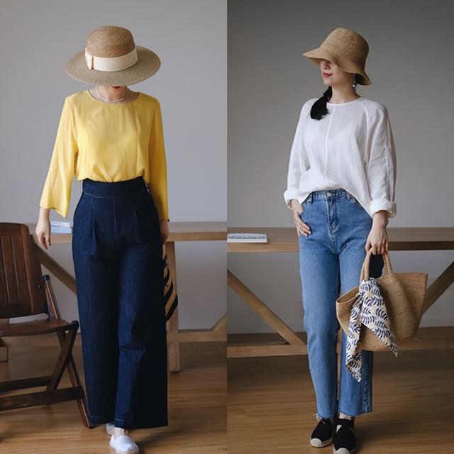 有气质的女人这样穿衣：颜色要浅、款式要简！高级感扑面而来