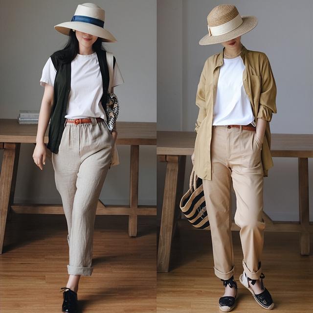 有气质的女人这样穿衣：颜色要浅、款式要简！高级感扑面而来