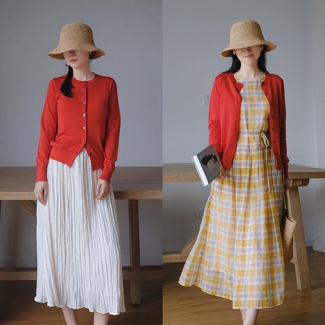 有气质的女人这样穿衣：颜色要浅、款式要简！高级感扑面而来