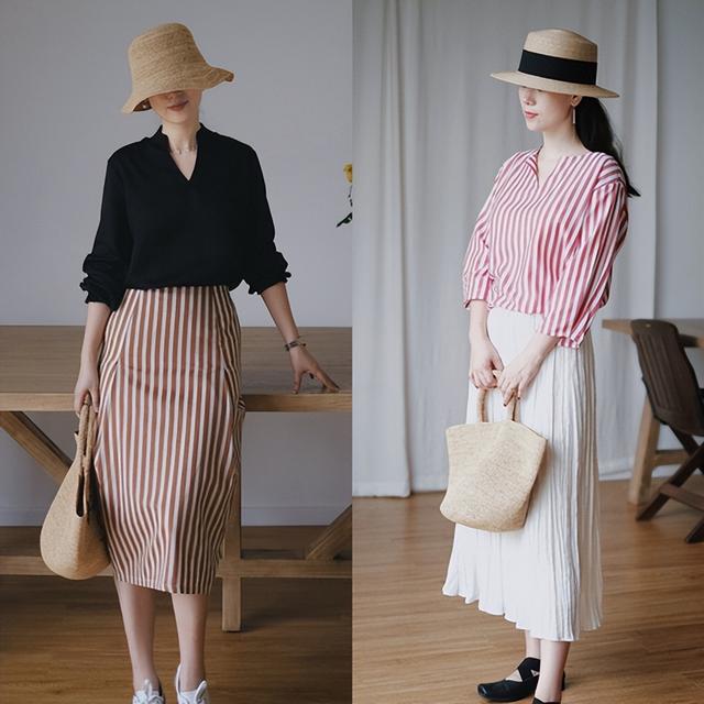 有气质的女人这样穿衣：颜色要浅、款式要简！高级感扑面而来