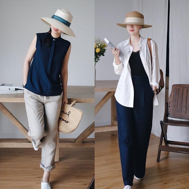 有气质的女人这样穿衣：颜色要浅、款式要简！高级感扑面而来