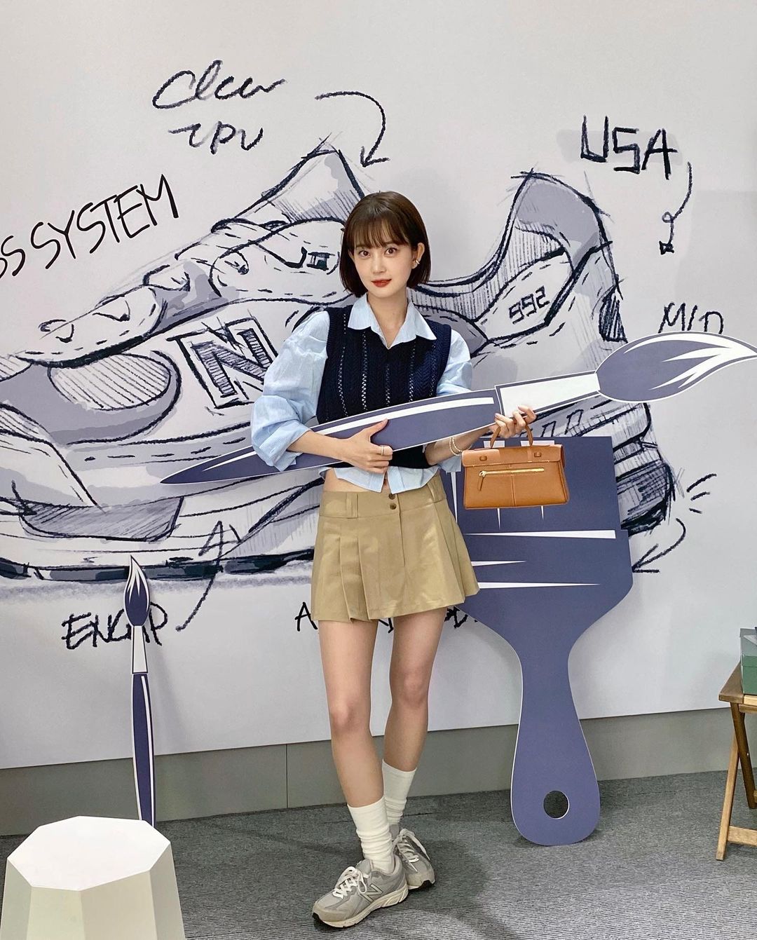 用穿搭抓住夏天的尾巴，赶紧将迷你裙拿出来晒一晒