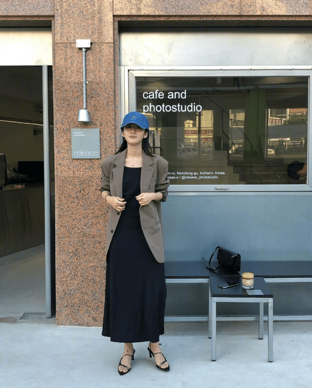 ins时尚博主dsommod慵懒舒适的日常穿搭 基础款也可以很有范