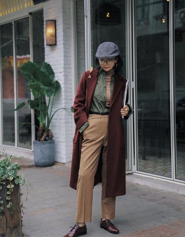 初秋穿衣学习层次感叠穿，既高级还显高显瘦