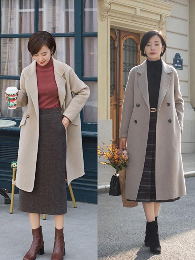 会穿衣比长得好看更重要！3套大衣穿法照着学就好看