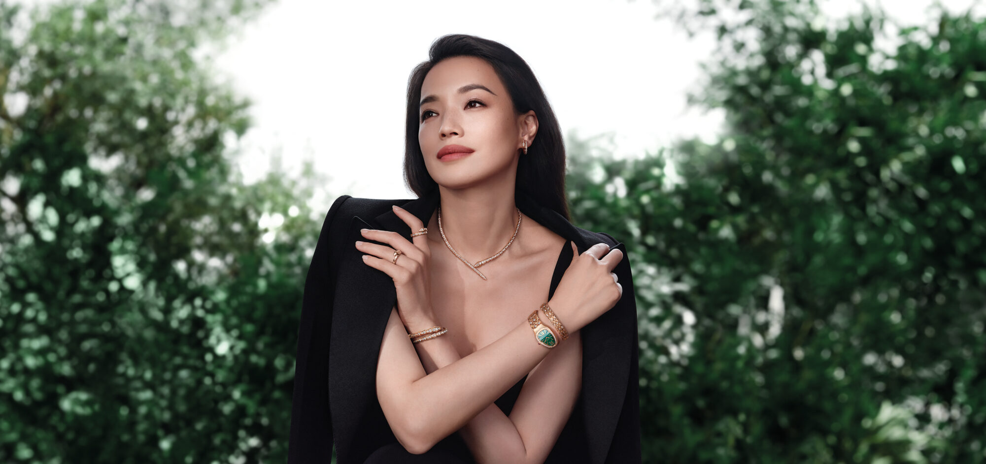 举手投足都美如画：舒淇BVLGARI Serpenti系列形象广告