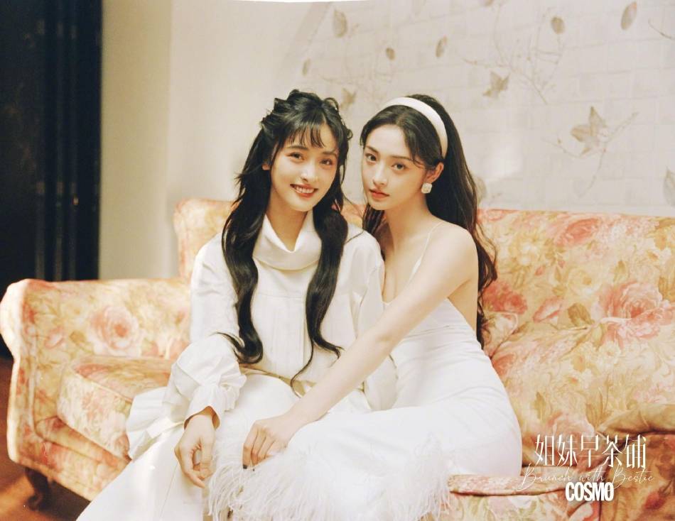 沈月周洁琼同框靓丽写真！两大美女性感靓丽太迷人-2