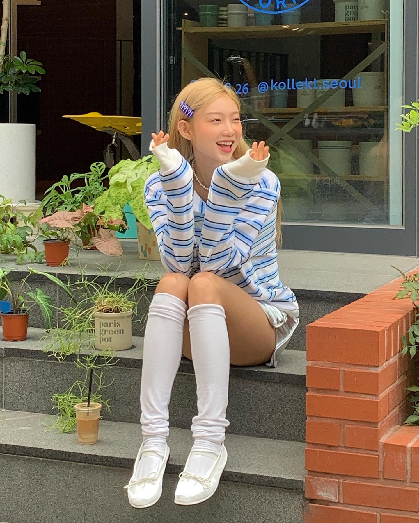 可爱又搞怪,韩国模特Jellabee缤纷多彩的穿衣打扮太有感染力