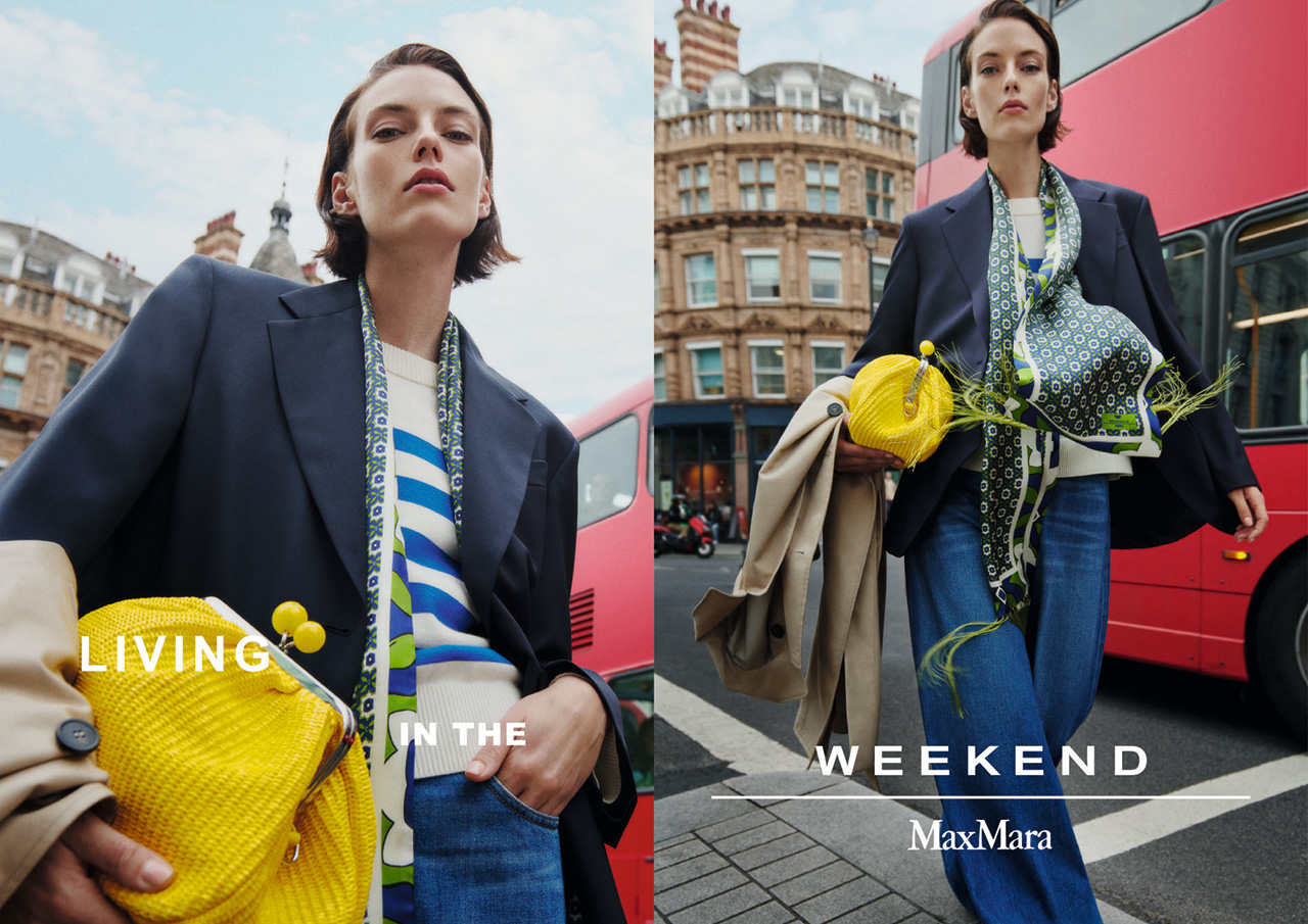 献给每一位追求自由的Weekender:Weekend Max Mara 2023春夏广告