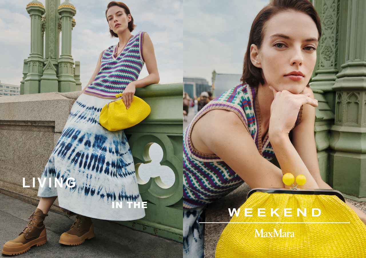 献给每一位追求自由的Weekender:Weekend Max Mara 2023春夏广告