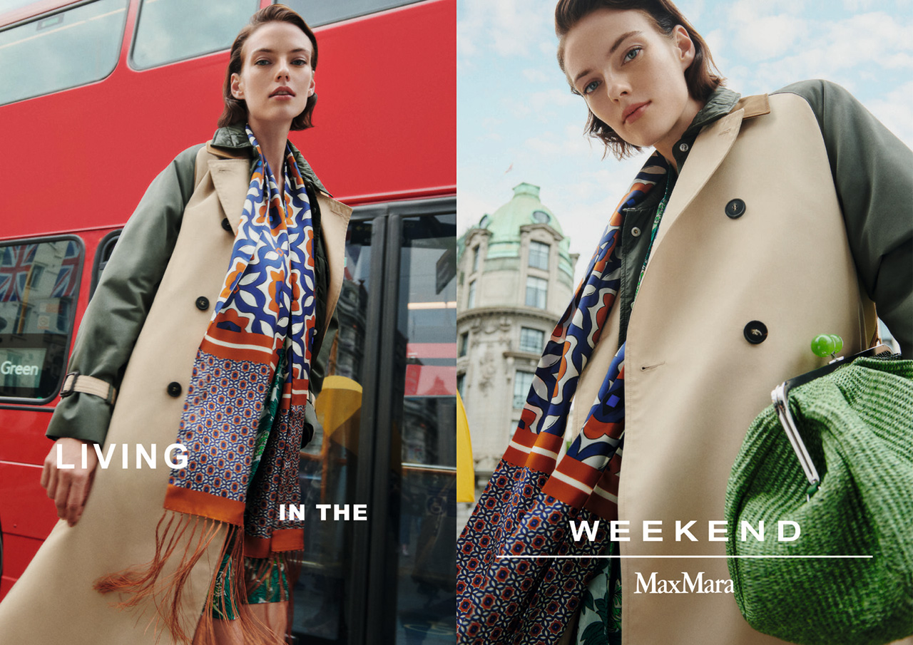 献给每一位追求自由的Weekender:Weekend Max Mara 2023春夏广告
