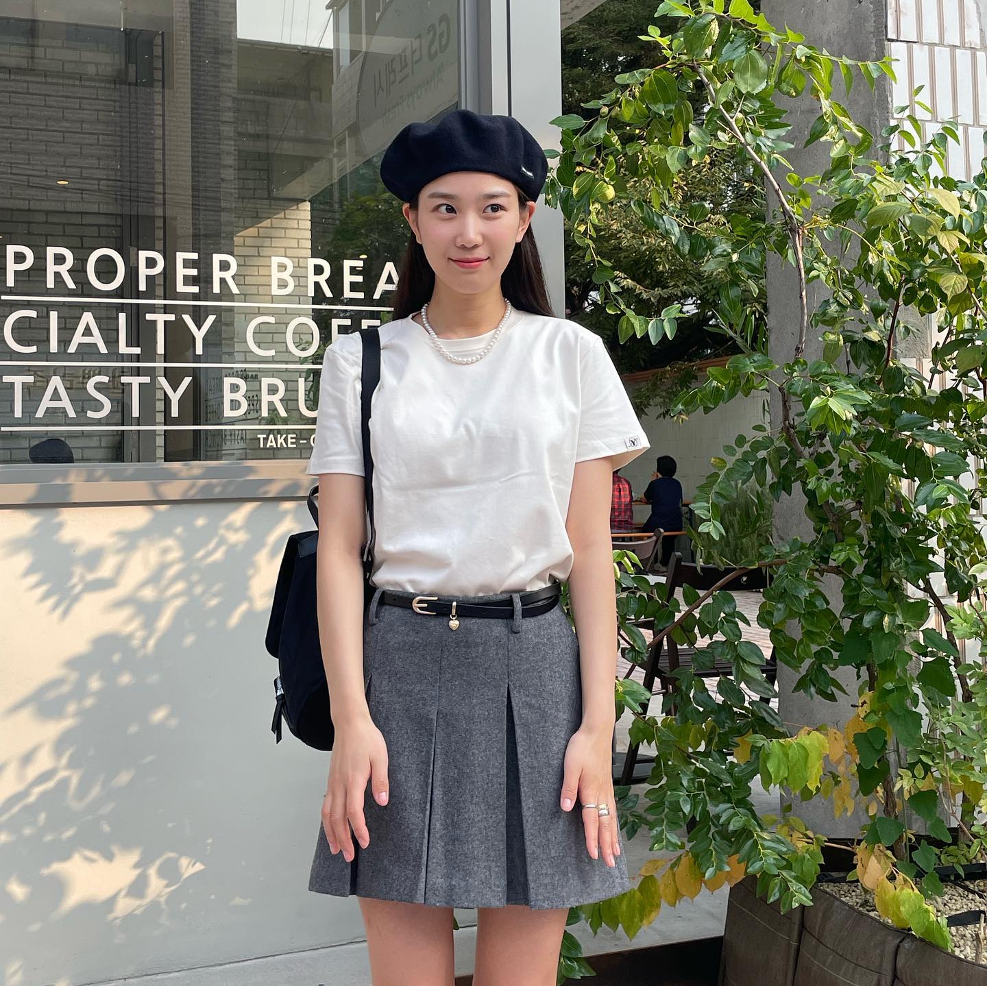 自然清新的混搭还有知性气质,韩国演员张姬领的穿搭太有品了