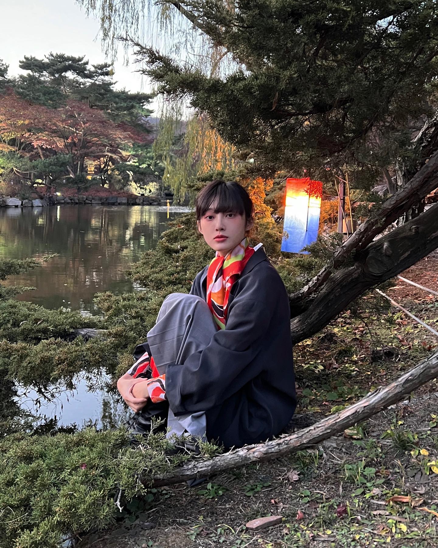 五官清秀可爱却生得一张厌世颜：这件韩国模特拥有让人着迷的厌世魅力