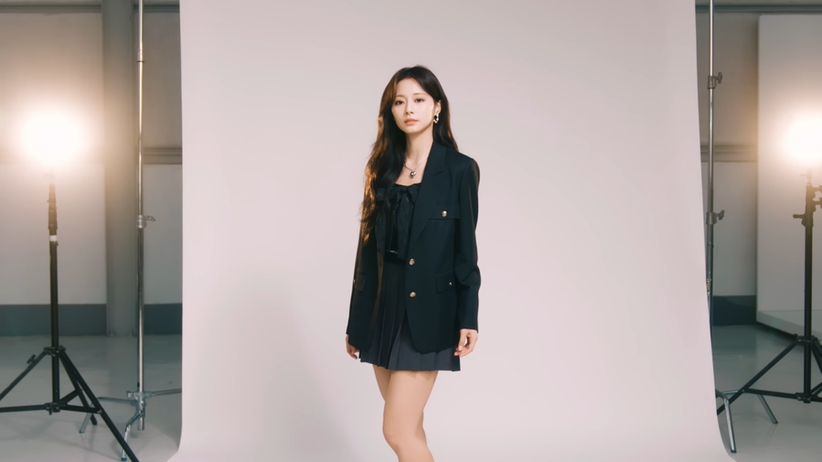 子瑜的逆天大长腿太逆天!轻松驾驭OL成熟魅力