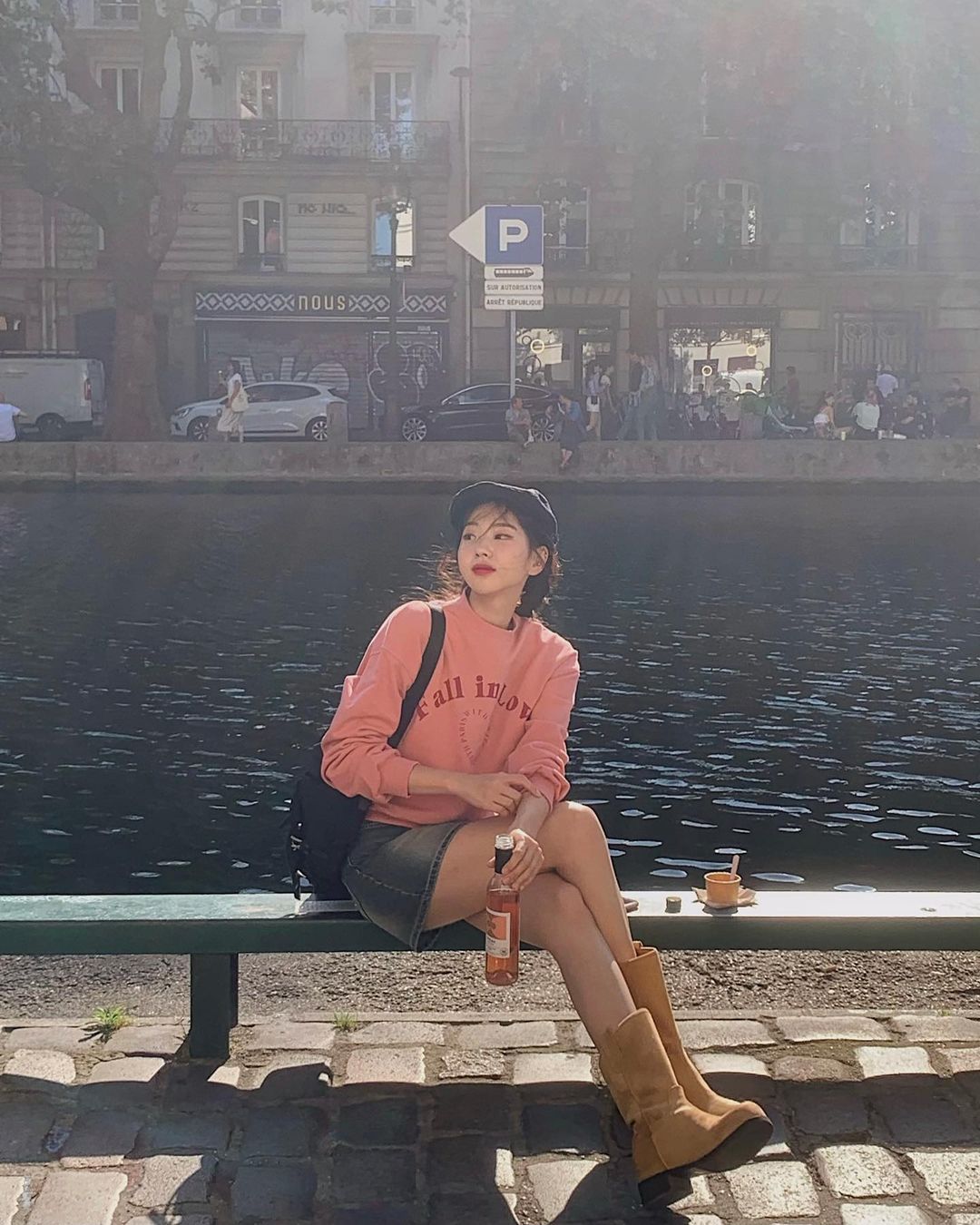 秋天露腿：将上厚下薄的穿衣方法学起来，保暖还显腿长