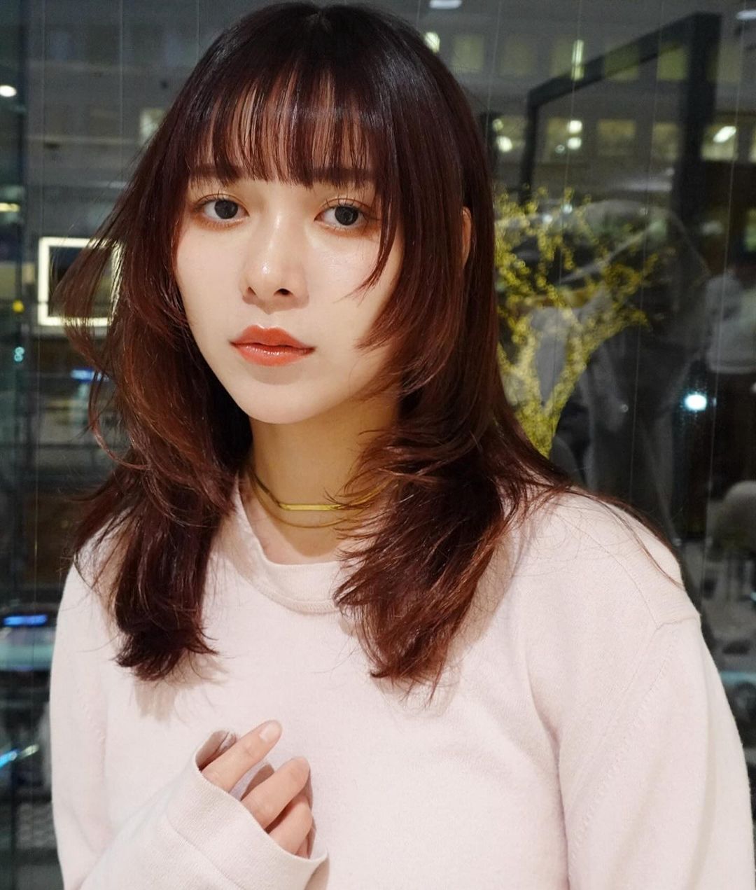 层次羽毛剪上卷后原来看起来这么美，很多日本女生都爱换这个发型