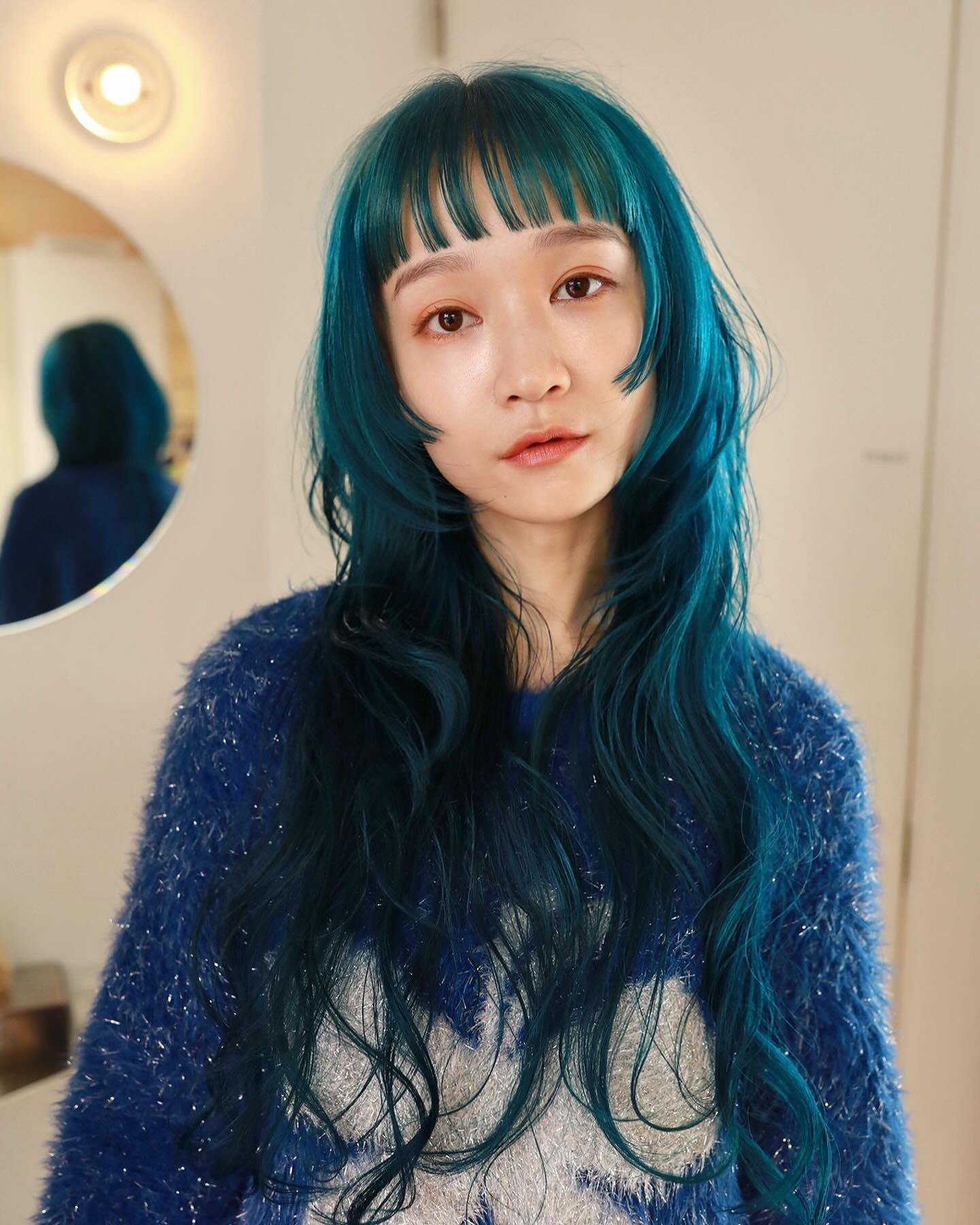 层次羽毛剪上卷后原来看起来这么美，很多日本女生都爱换这个发型