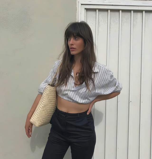 法国新生代穿搭博主Louise Follain 穿衣风格带有浓厚复古元素