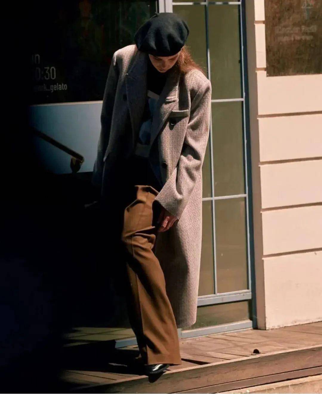 大衣穿得“高级”靠什么?这3个打扮方法一直被热捧,时髦百搭-14 大衣穿得“高级”靠什么?这3个打扮方法一直被热捧,时髦百搭