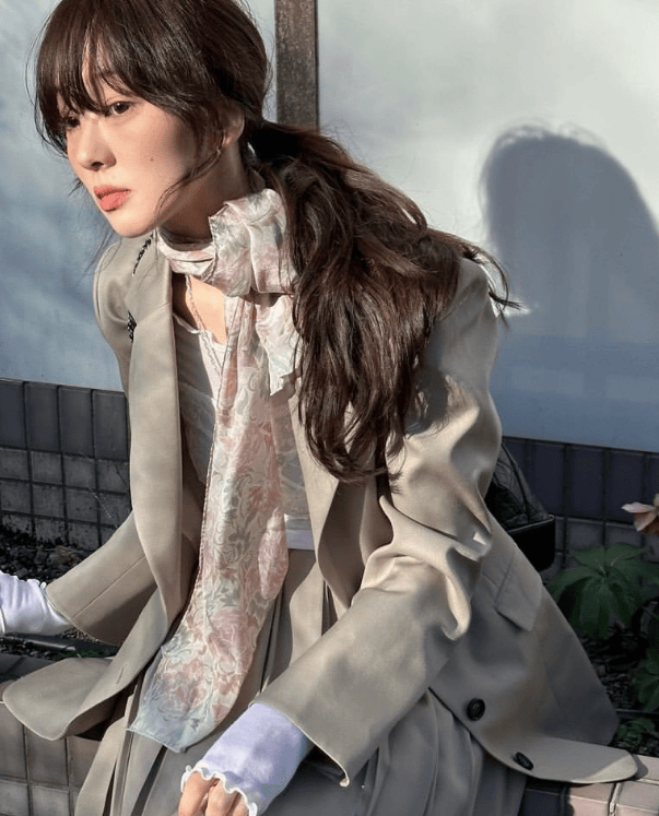 Ins时尚博主yangeeeyang如沐春风穿搭 春夏明媚的味道-2