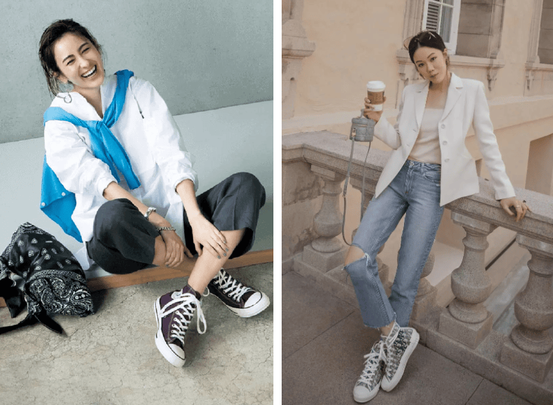 春天回头率最高的九分裤+平底鞋穿法，舒适时髦小个子也适合