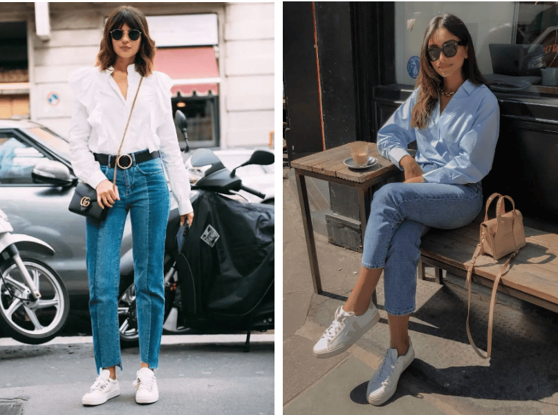 春天回头率最高的九分裤+平底鞋穿法，舒适时髦小个子也适合