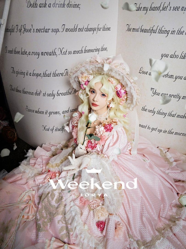 JORYA weekend X 谢安然联名系列正式官宣！与公主殿下共赴童话之旅