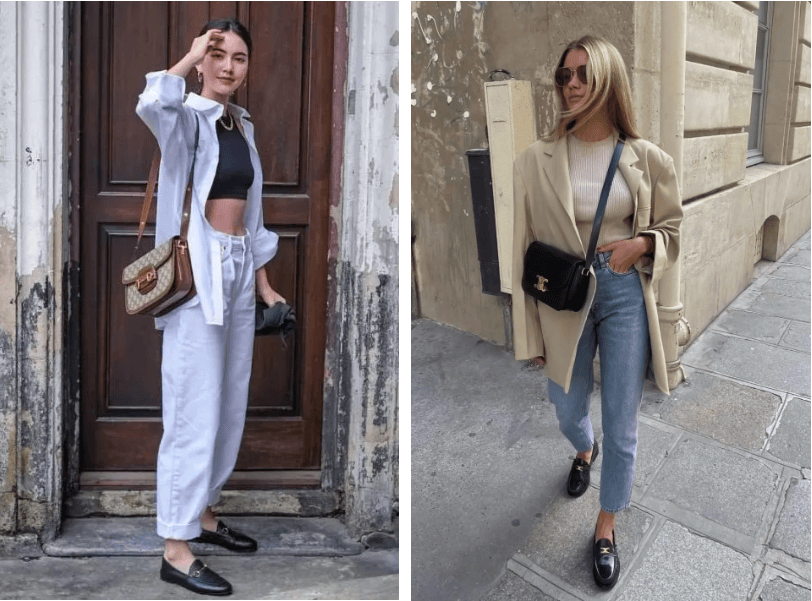 春天回头率最高的九分裤+平底鞋穿法，舒适时髦小个子也适合